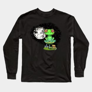 Moon Frog Long Sleeve T-Shirt